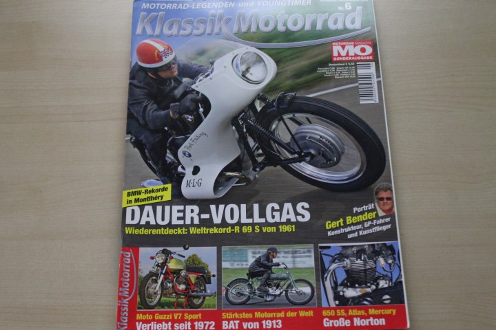Deckblatt MO Klassik Motorrad (06/2008)